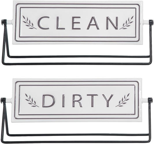 Large Rotating Metal Embossed Sign