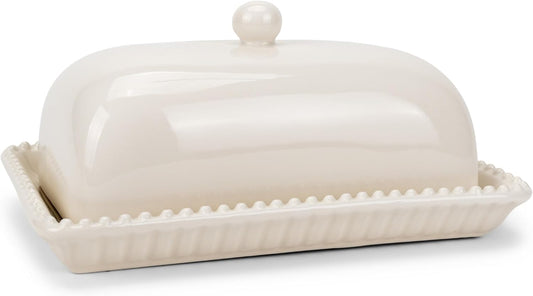 Dol Hobnail Butter Dish