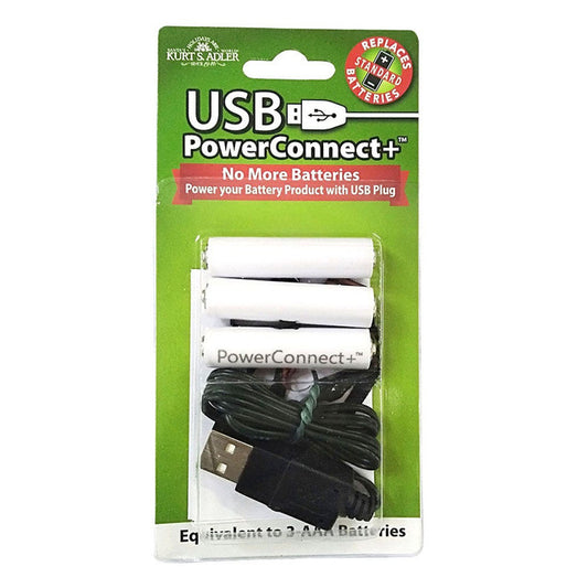 3-Aaa Usb Power Connect+Converter