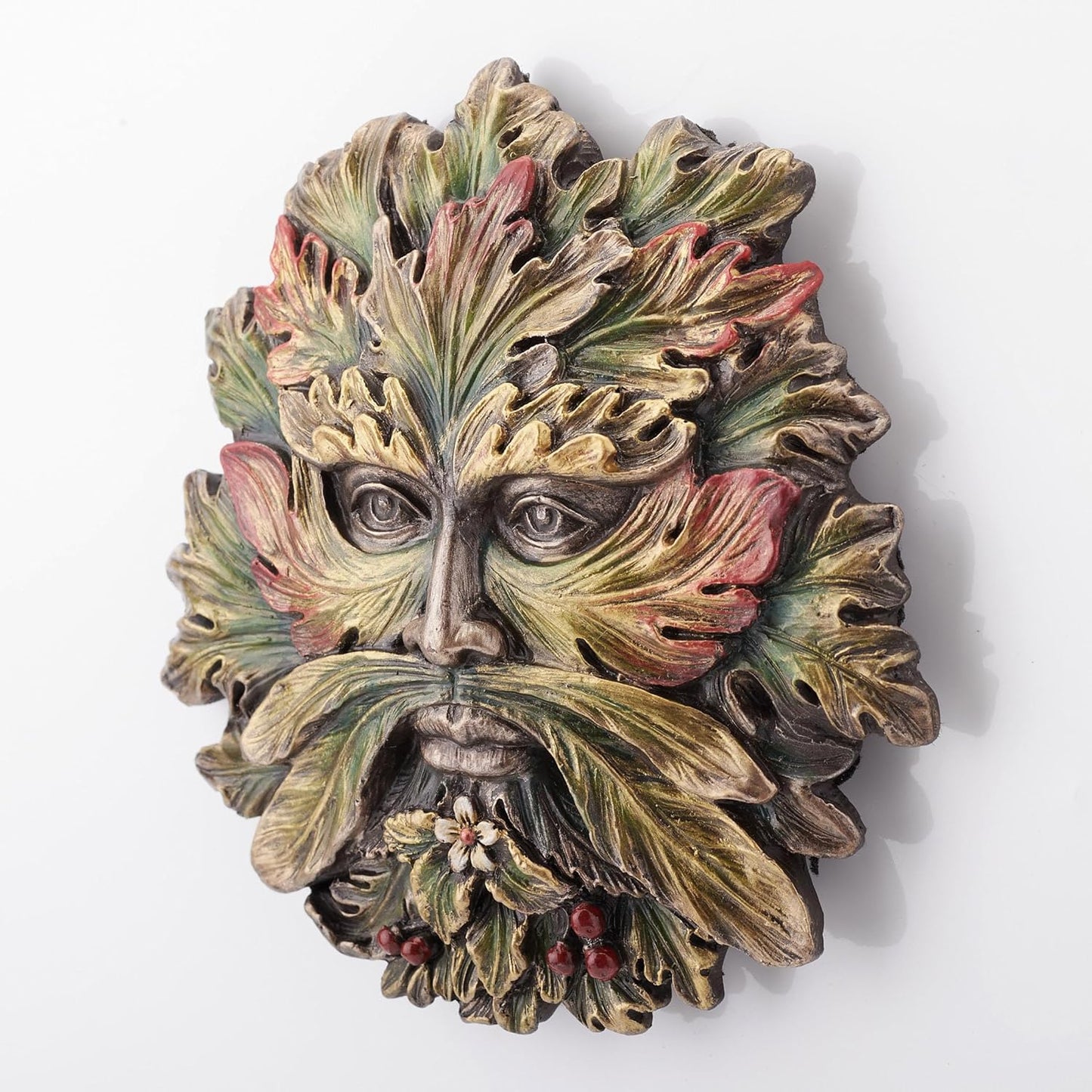 Green Man Summer Solstice Wall Plaque