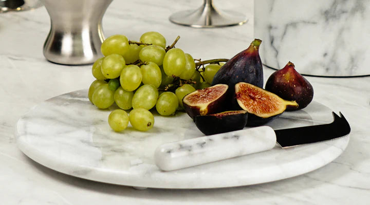 White Marble Cheese Board