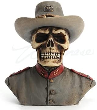 Confederate States Army Skeleton Half Bust