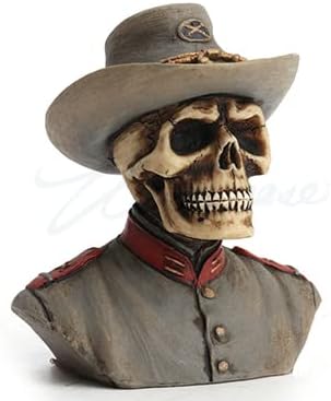 Confederate States Army Skeleton Half Bust