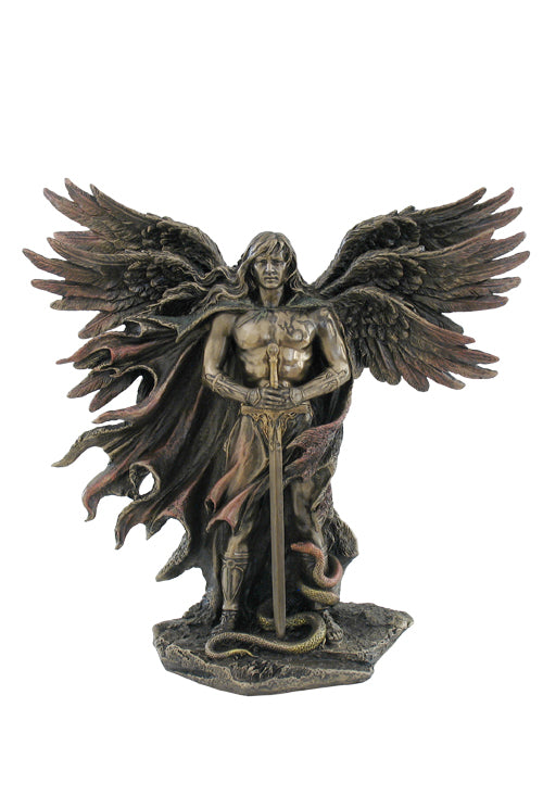 Six-Winged Guardian Angel With Serpent