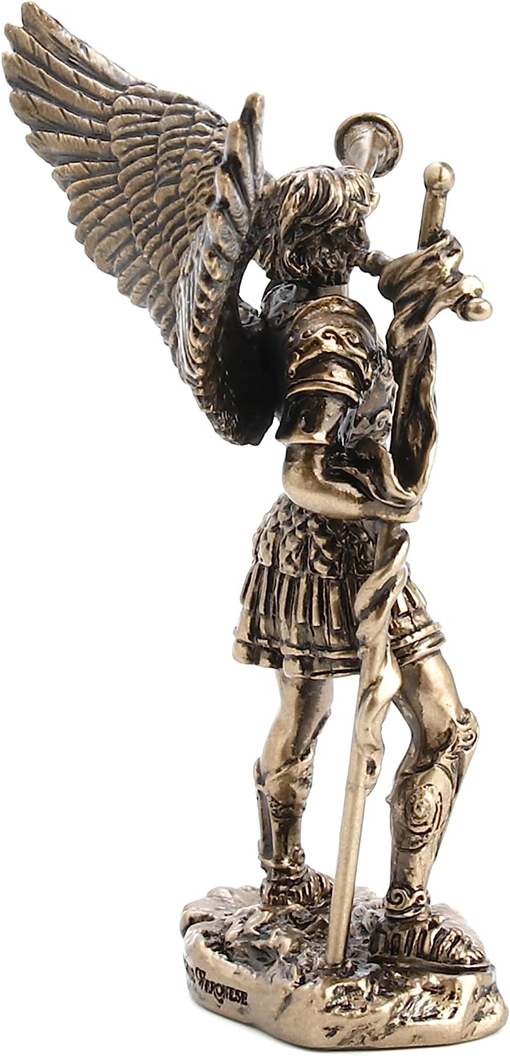 Archangel Saint Gabriel With Trumpet Sculpture