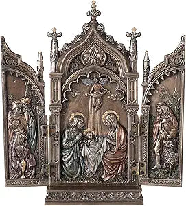 Nativity In Cathedral Triptych