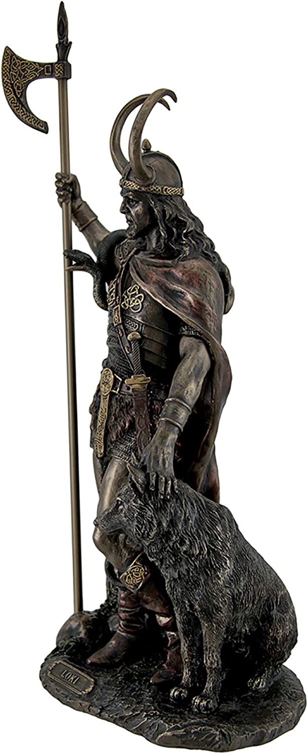 Norse God Loki Statue