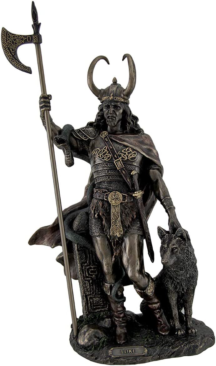 Norse God Loki Statue