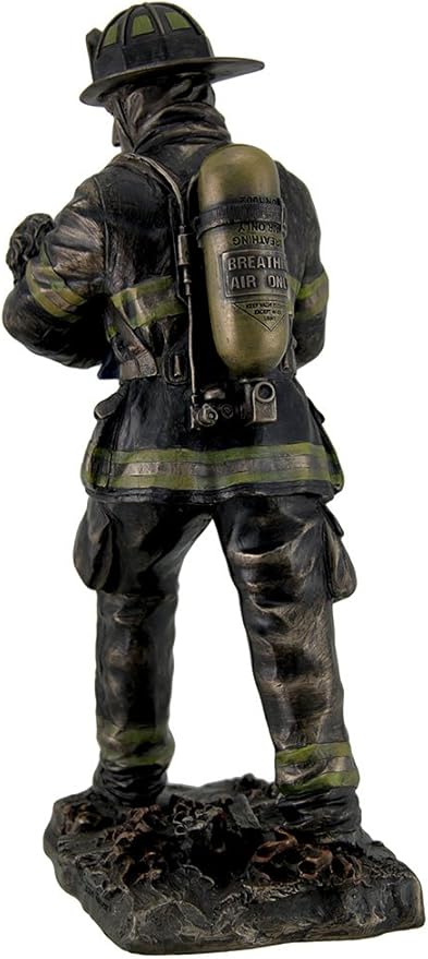 Fireman Carrying A Child