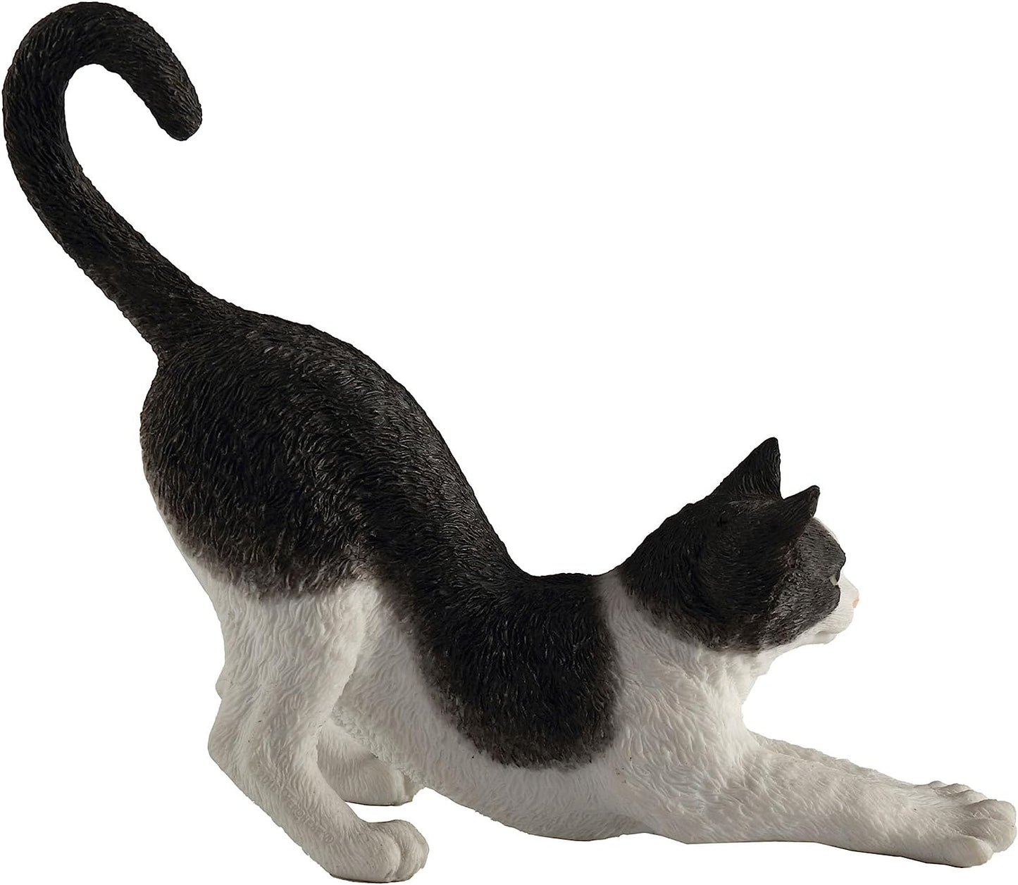 Adorable Cat Stretching Figurine