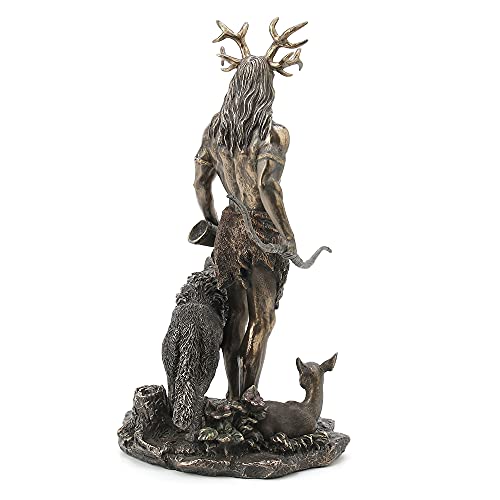 Herne The Hunter With Deer And Wolf