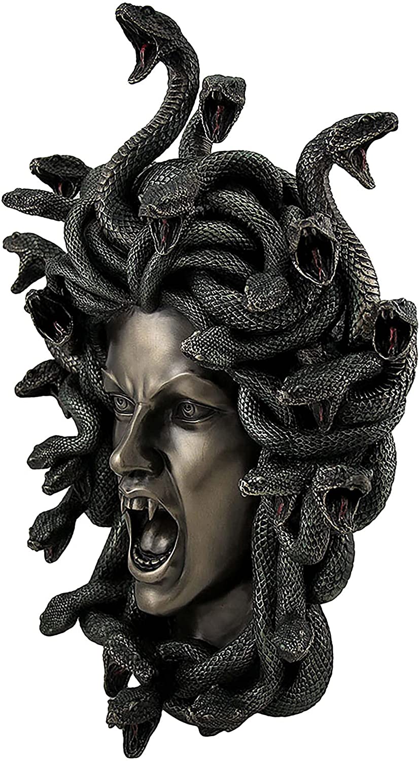 Head Of Medusa Wall Plaque
