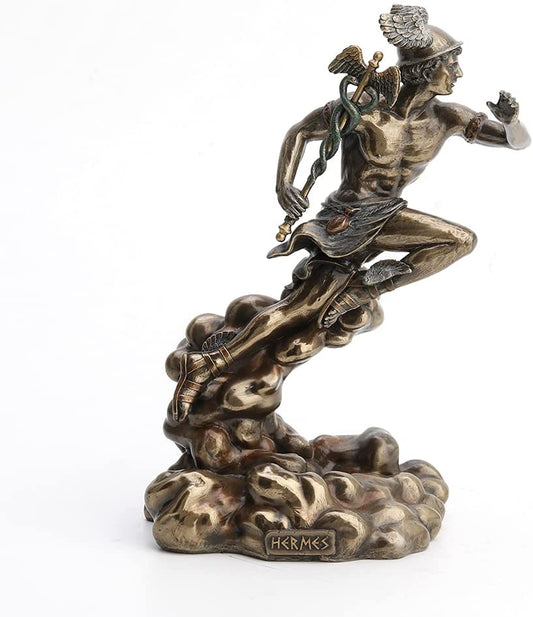 Hermes Running With Caduceus