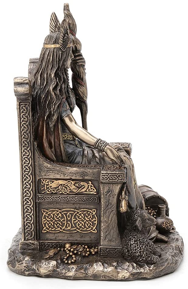 Frigga Sitting On Throne