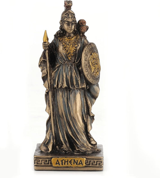 Athena Goddess of Wisdom Miniature Figurine