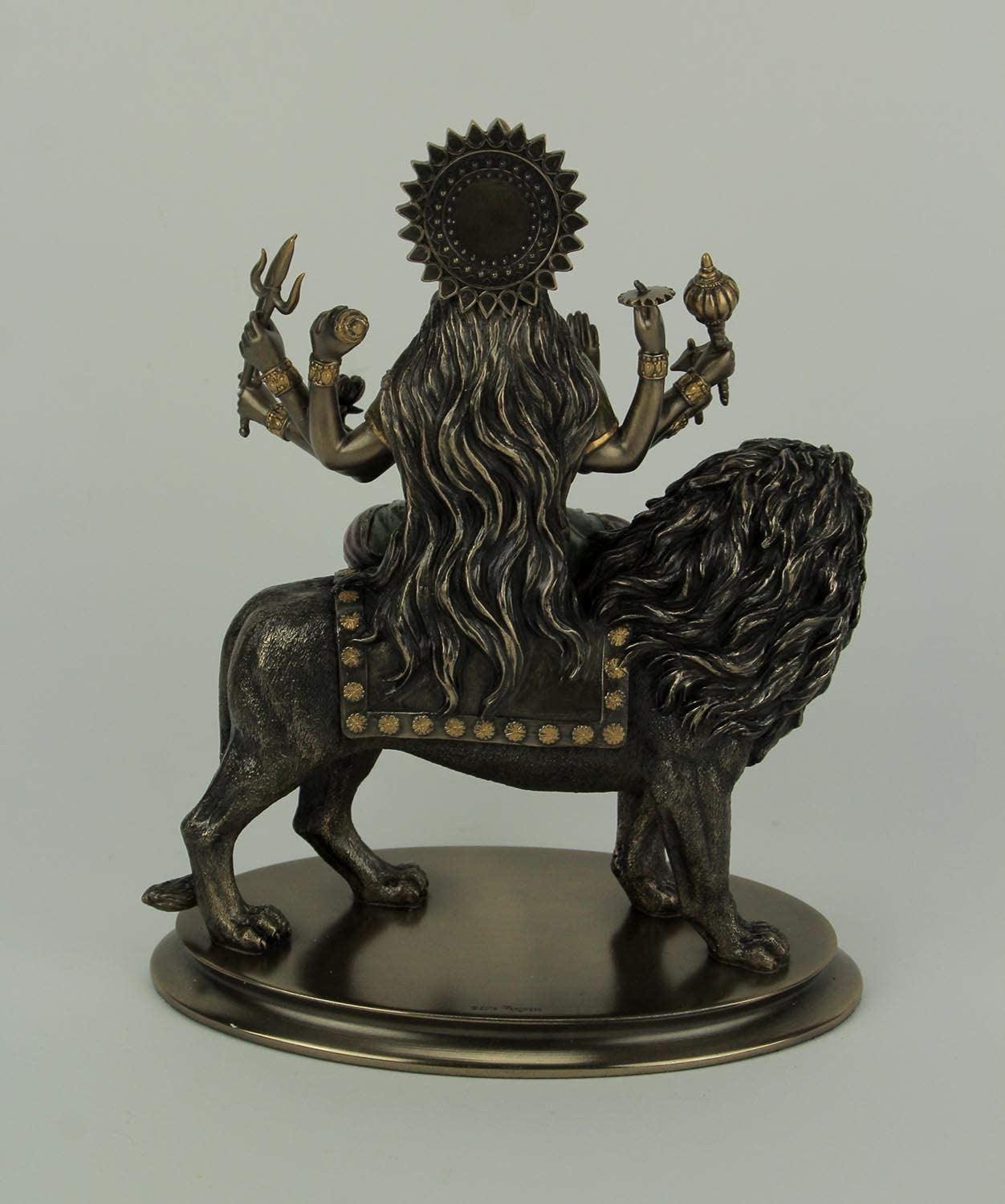Durga Riding On Lion