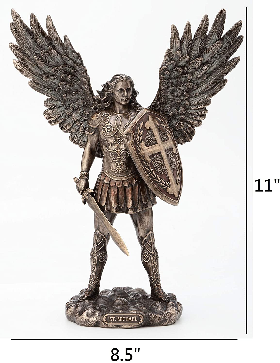 Archangel Saint Michael With Sword And Shield