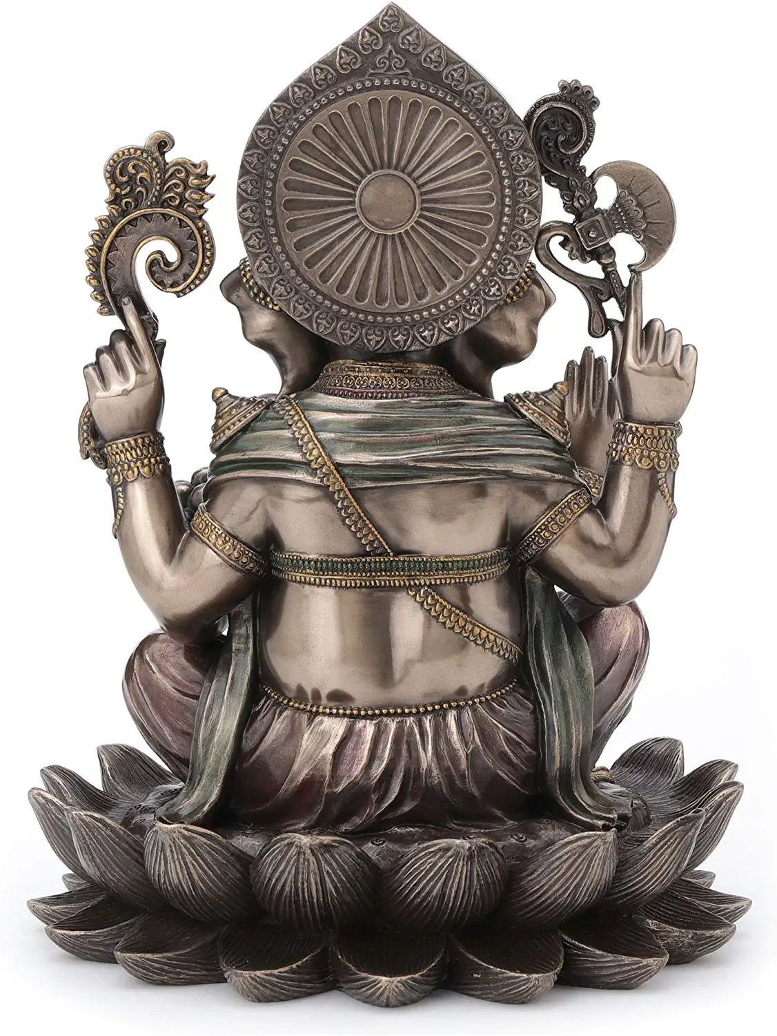 God Lord Ganesha Sitting On Lotus