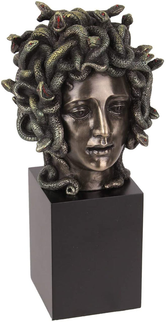 Medusa Head On Plinth