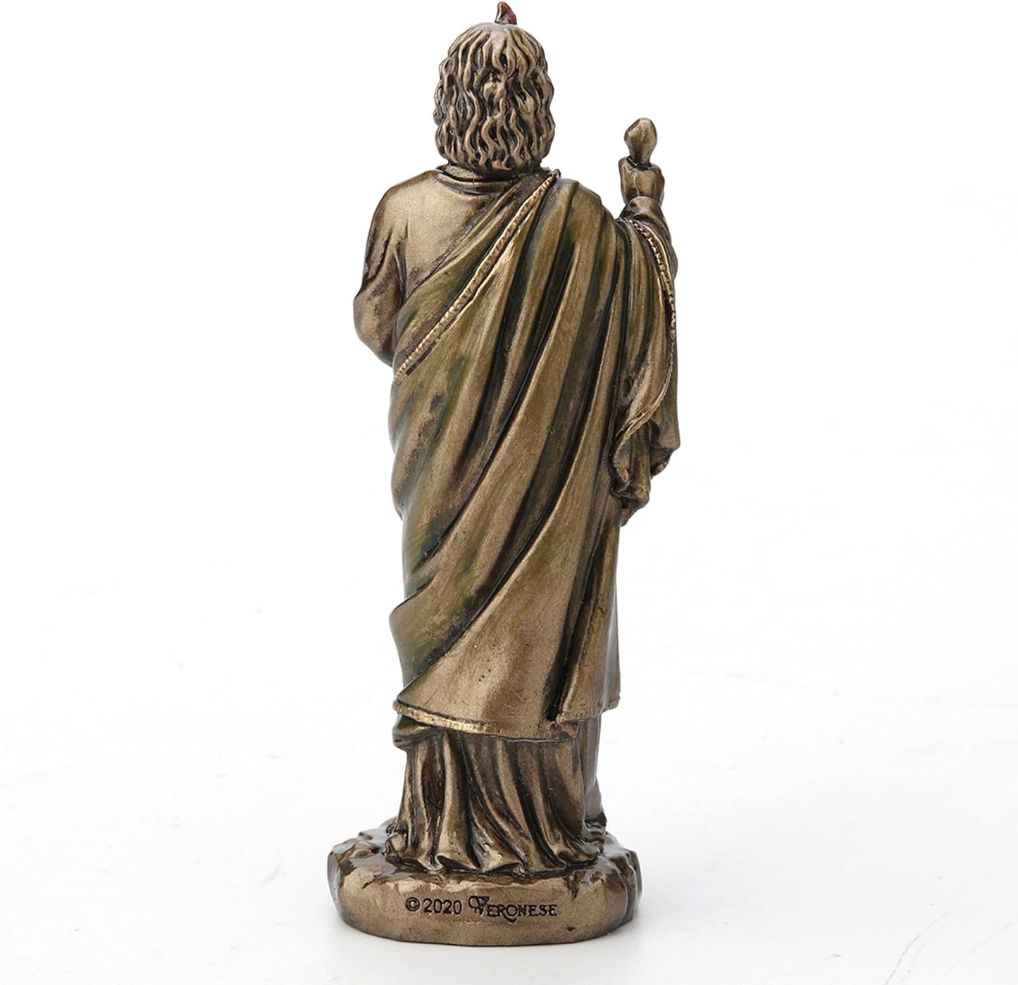 Saint Jude The Apostle Hand Painted Miniature Statue