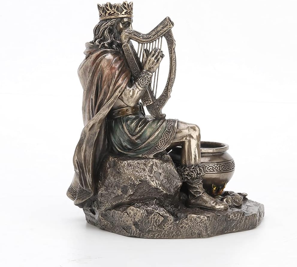 Dagda Celtic Druid King Of Tuatha De Danann Figurine