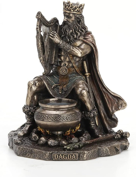 Dagda Celtic Druid King Of Tuatha De Danann Figurine