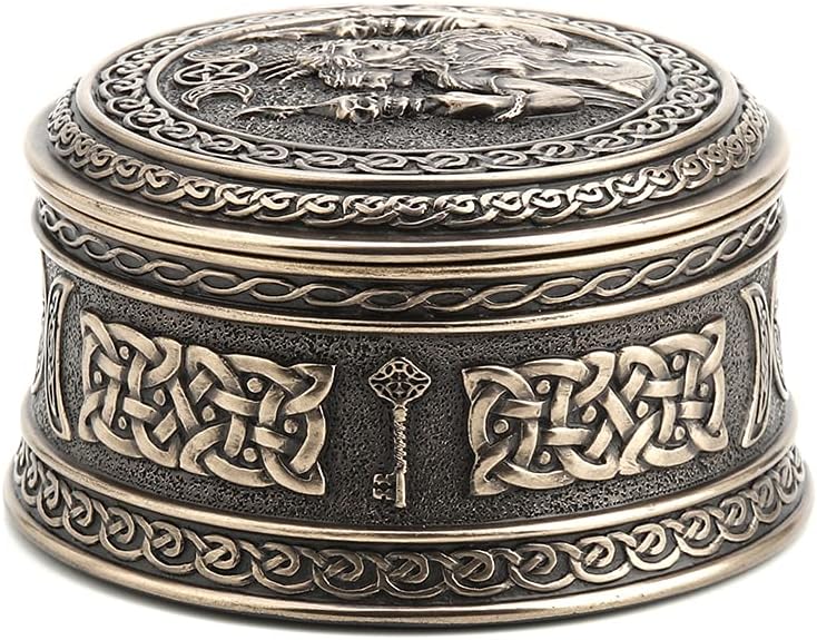 Hecate Goddess Of Chthonic Round Trinket Box