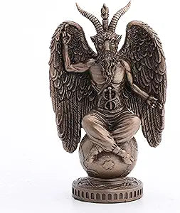 Baphomet Sitting On The Globe