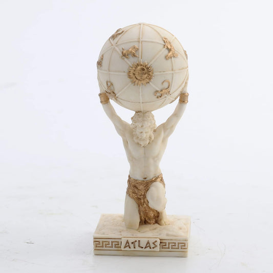 Atlas Greek Titan Bearer Of The Sky Miniature Figurine