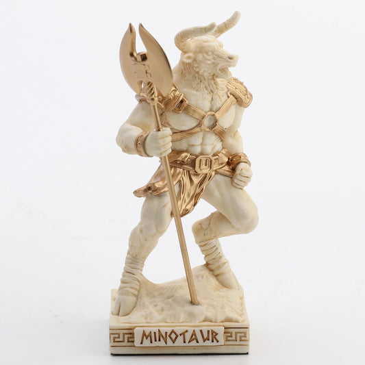 Minotaur Creature Of The Labyrinth Miniature Figurine