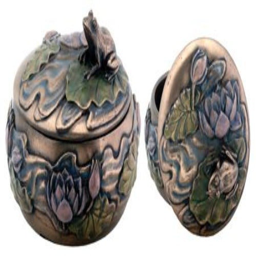 Art Nouveau Frog Box