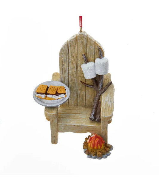 Adirondack Chair And Smores Ornament