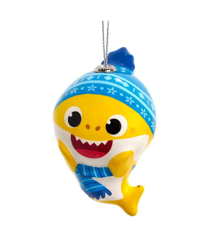 Baby Shark Decoupage Ornament