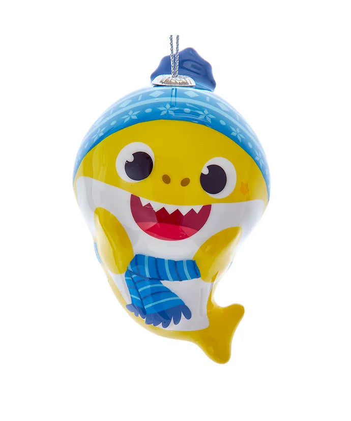 Baby Shark Decoupage Ornament