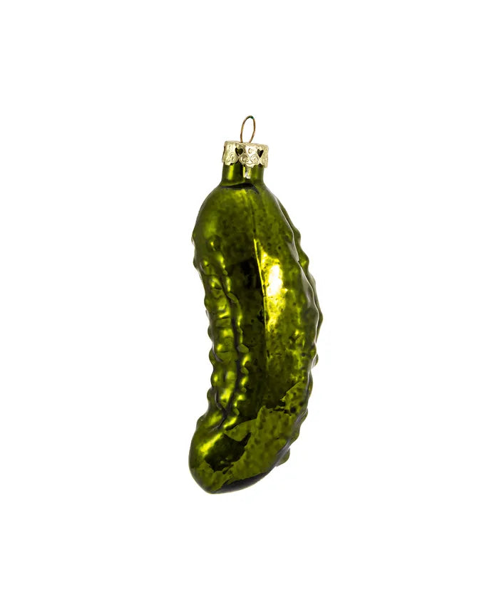 4 Inch Glass Pickle Ornament
