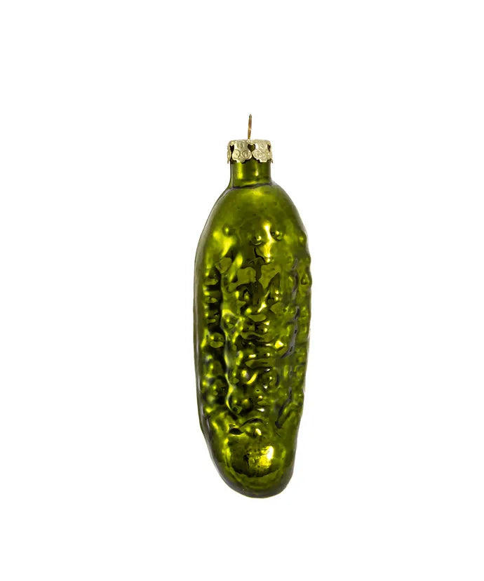 4 Inch Glass Pickle Ornament