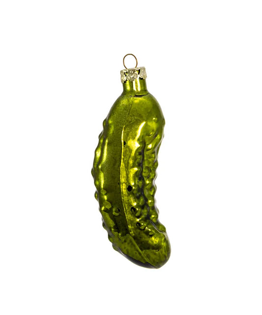 4 Inch Glass Pickle Ornament