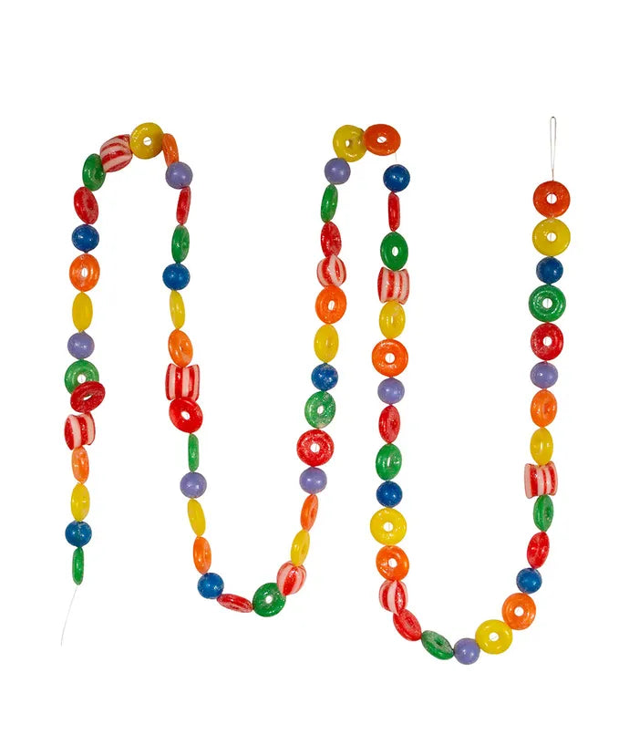 Candy Garland For Christmas