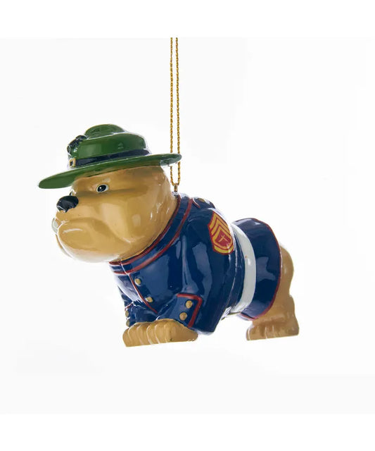 U.S. Marine Corps Resin Bulldog Ornament