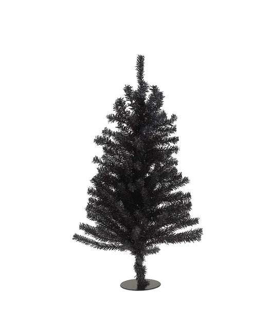 18" Un-Lit Black Tree