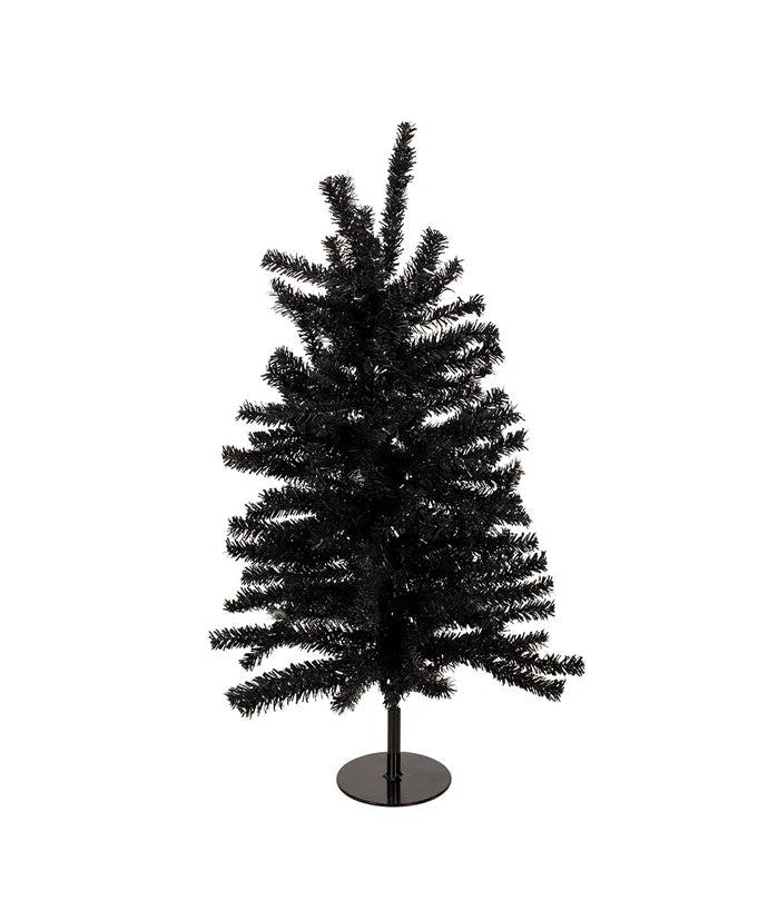 18" Un-Lit Black Tree