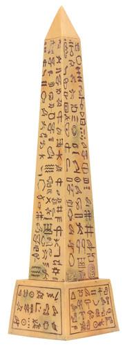 Brown Egyptian Obelisk  Figurine