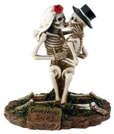 Love Never Dies Skeleton Sculpture