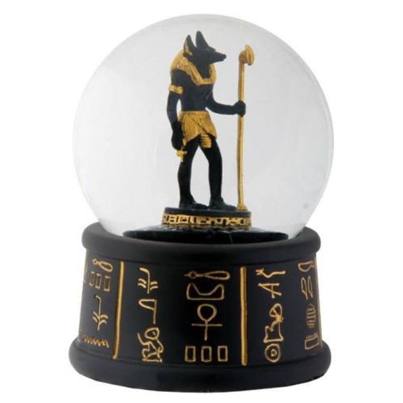 Anubis Water Globe Figurine
