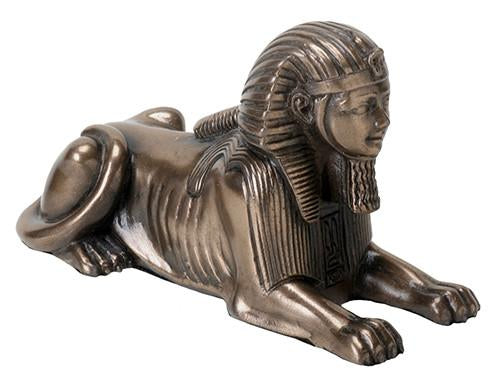 Small Bronze Sphinx Figurine