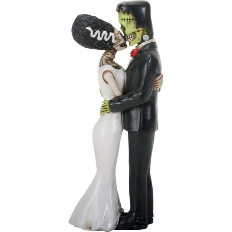 Frank and Bride Kissing Figurine