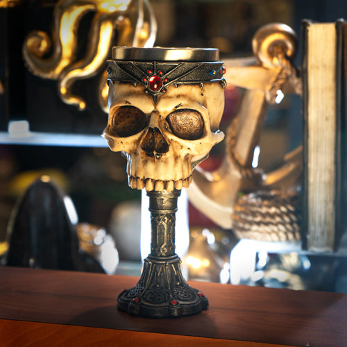 Crown Skull Goblet