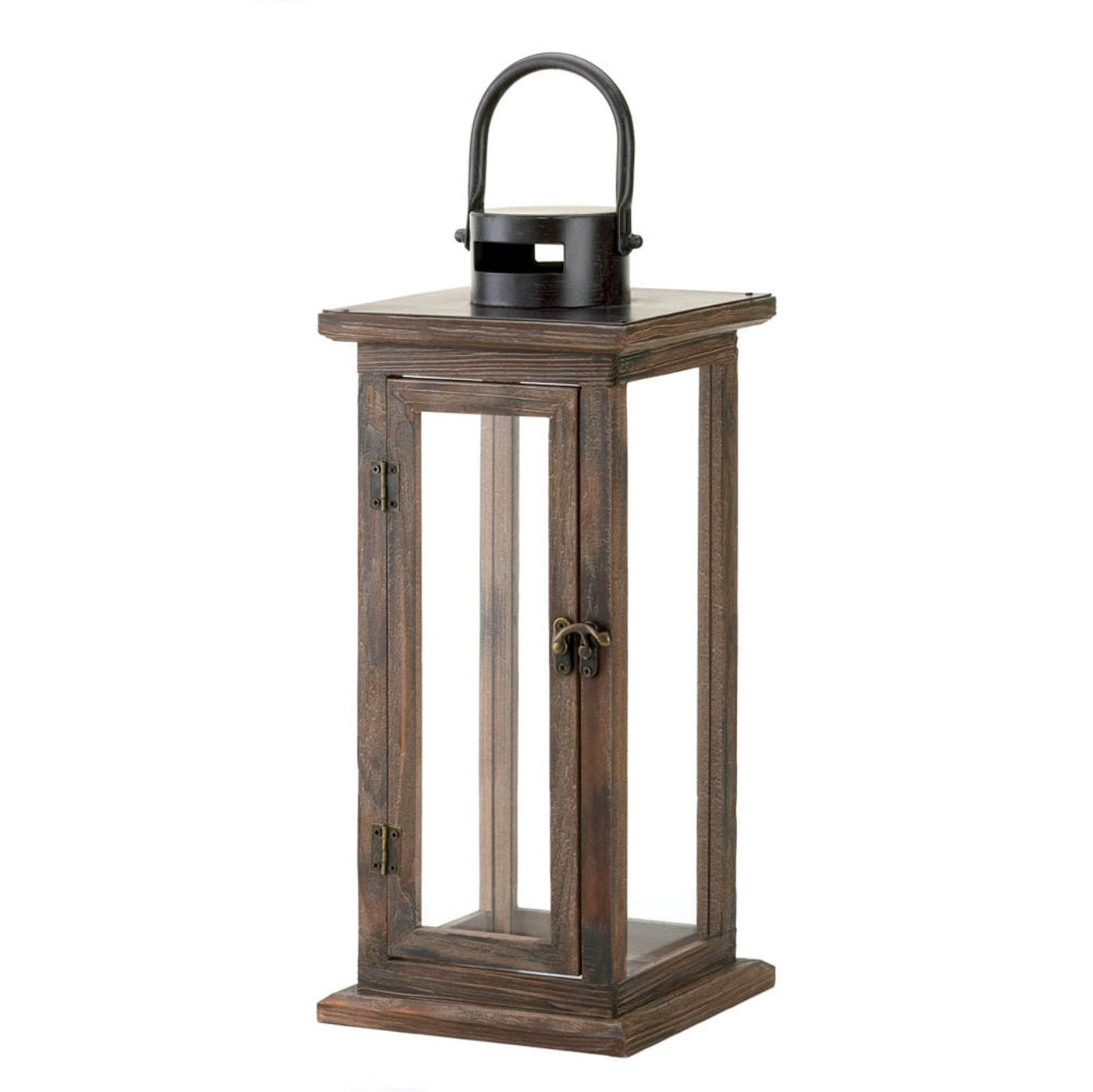 Wood Pine Lodge Lantern