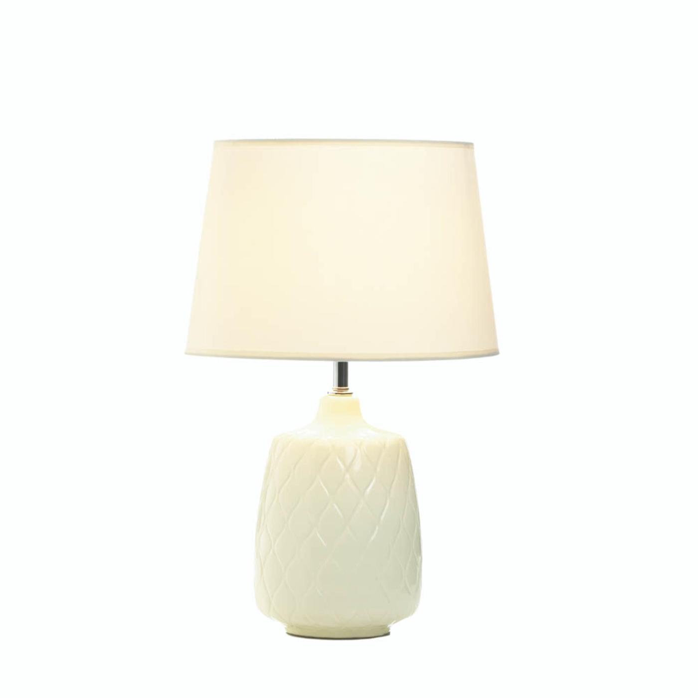 Quilted Diamonds Table Lamp