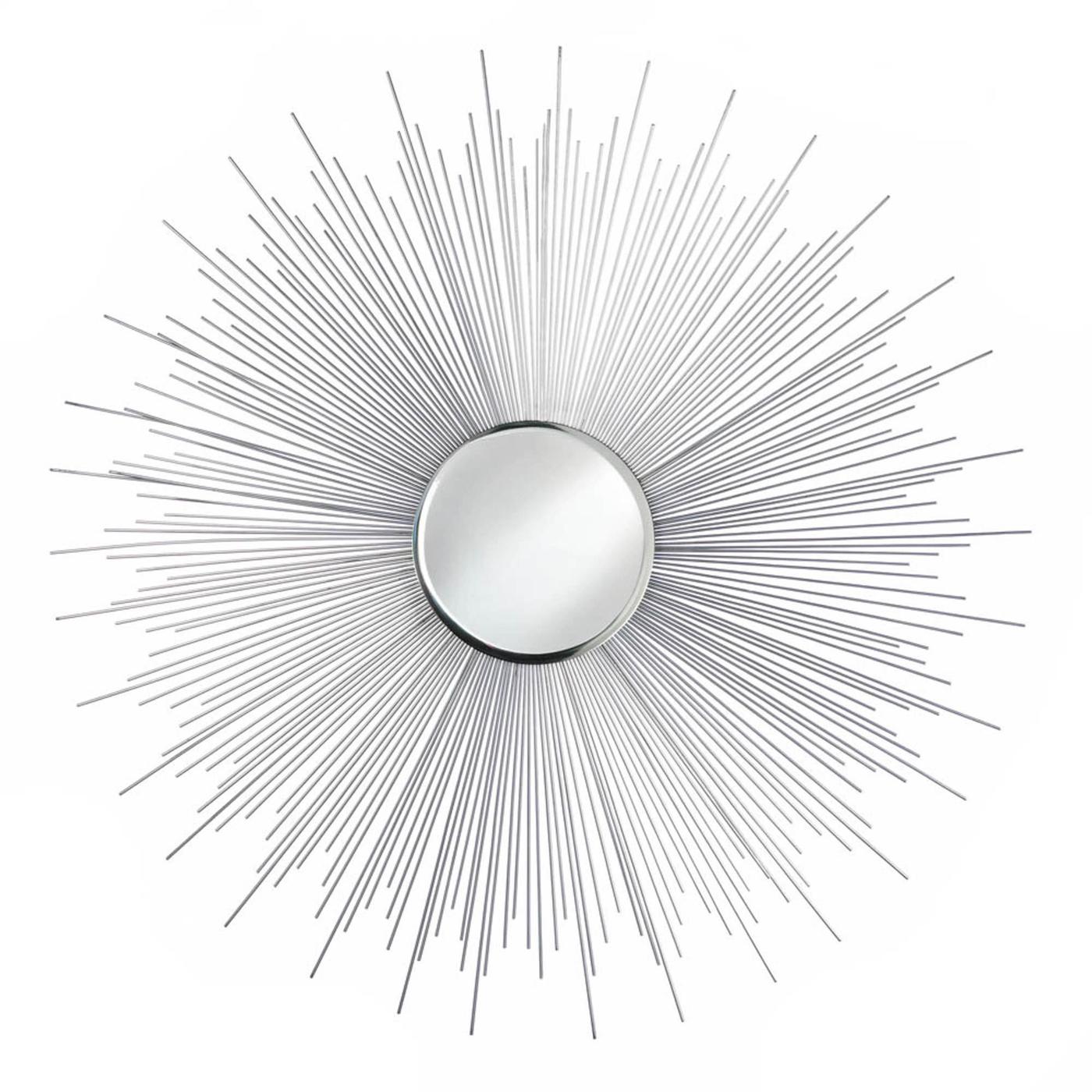 Beautiful Silver Rays Mirror
